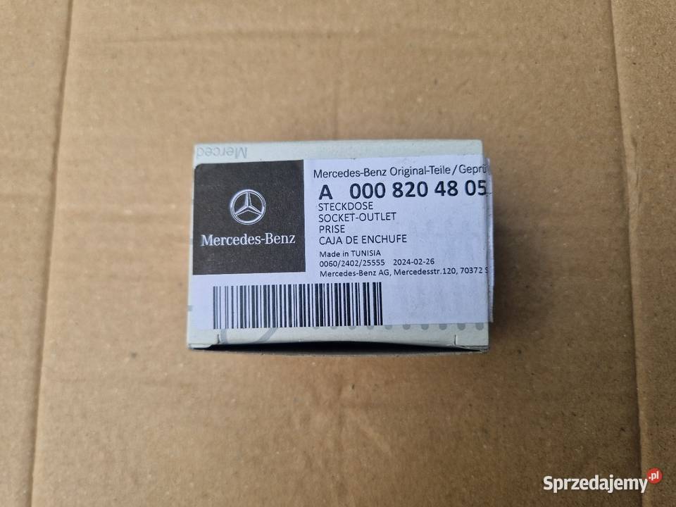 Gniazdo zapalniczki Mercedes 0008204805 Gdańsk