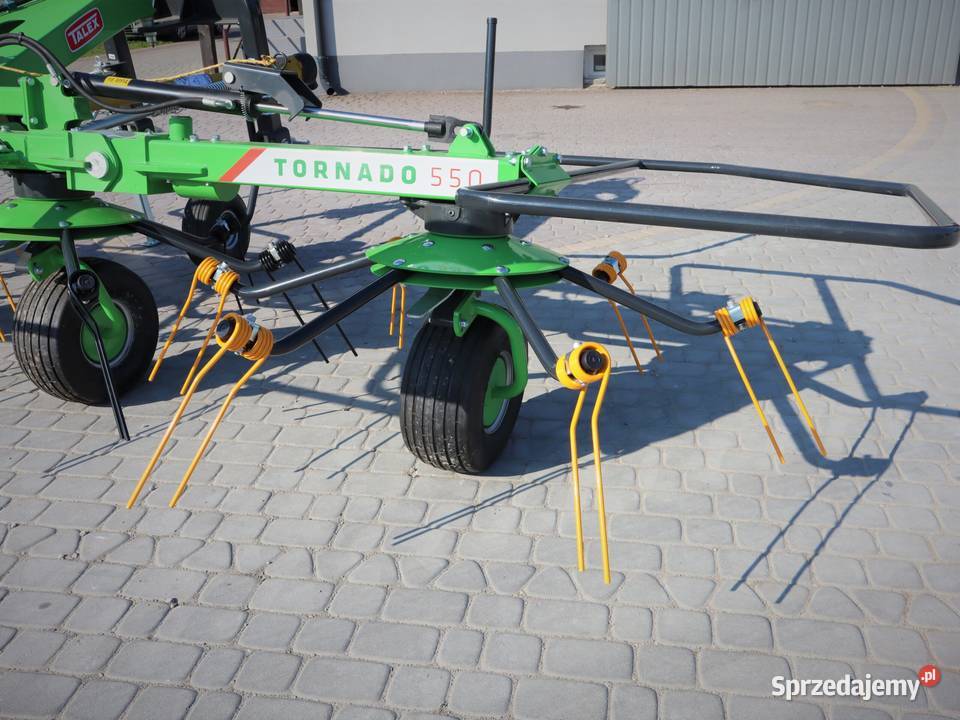 Przetrząsacz TORNADO 550 TALEX 4wirniki Piątek