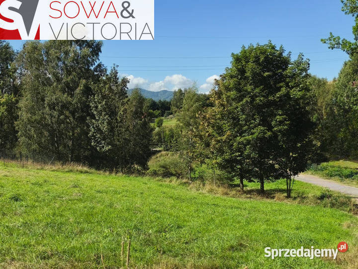 Działka w cichej uliczce z prądem Głuszyca