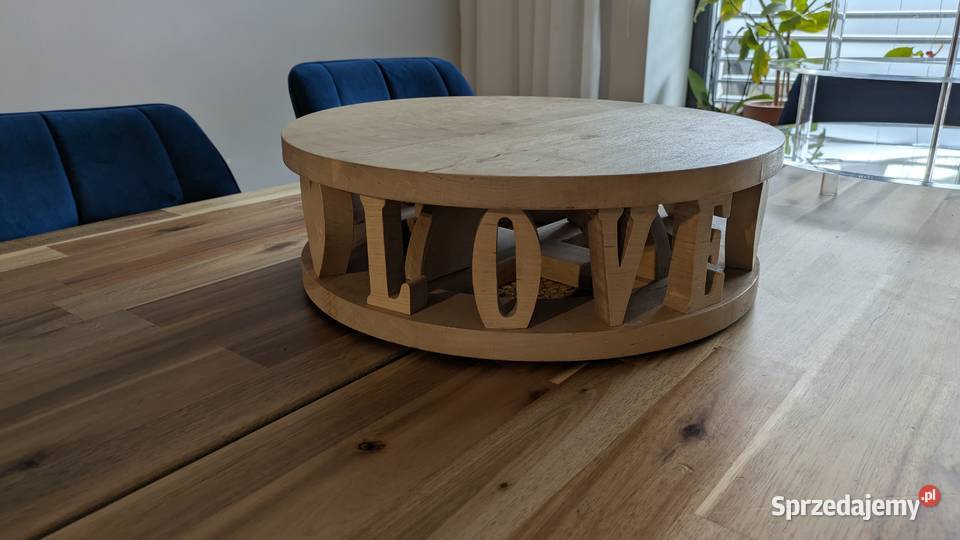 Patera na tort ślubny LOVE Poznań