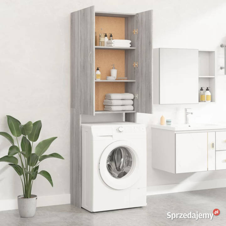 Szafka na pralkę szary dąb sonoma 64x255x190 Warszawa