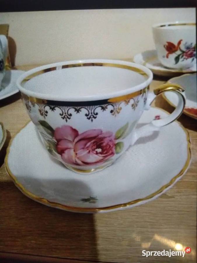 Filiżanki z porcelany Biskupiec sprzedam
