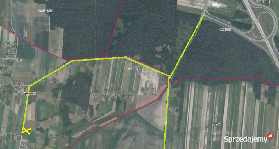 Działka budowlana Bałtów niedaleko Puław