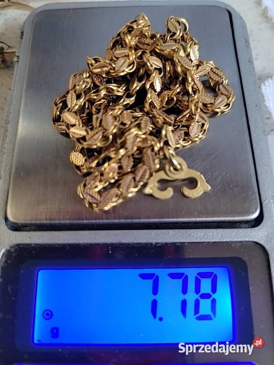 Złoty łańcuszek 585 Warszawa