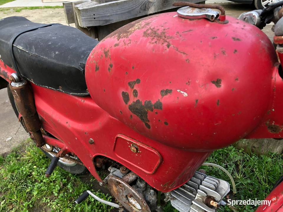 Motocykl zabytkowy włoski Moto Guzzi Zigolo