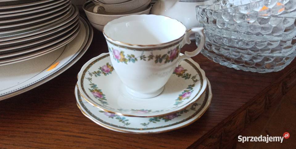 Filiżanka z talerzykiem deserowym
Made in Gdańsk