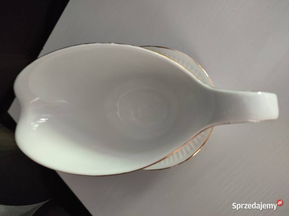 Sosjerka duża porcelana PRL Karolina Białystok