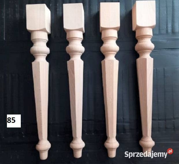 Noga drewniana Nóżka do mebli PRODUCENT Nogi i nóżki dolnośląskie Lubań