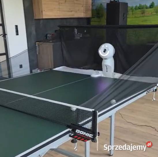 Robot do tenisa stołowego PUSUN sterowany z Stare Siołkowice