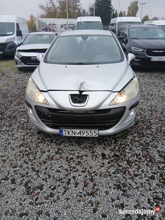 Uszkodzony Peugeot 308 benzyna mazowieckie Warszawa