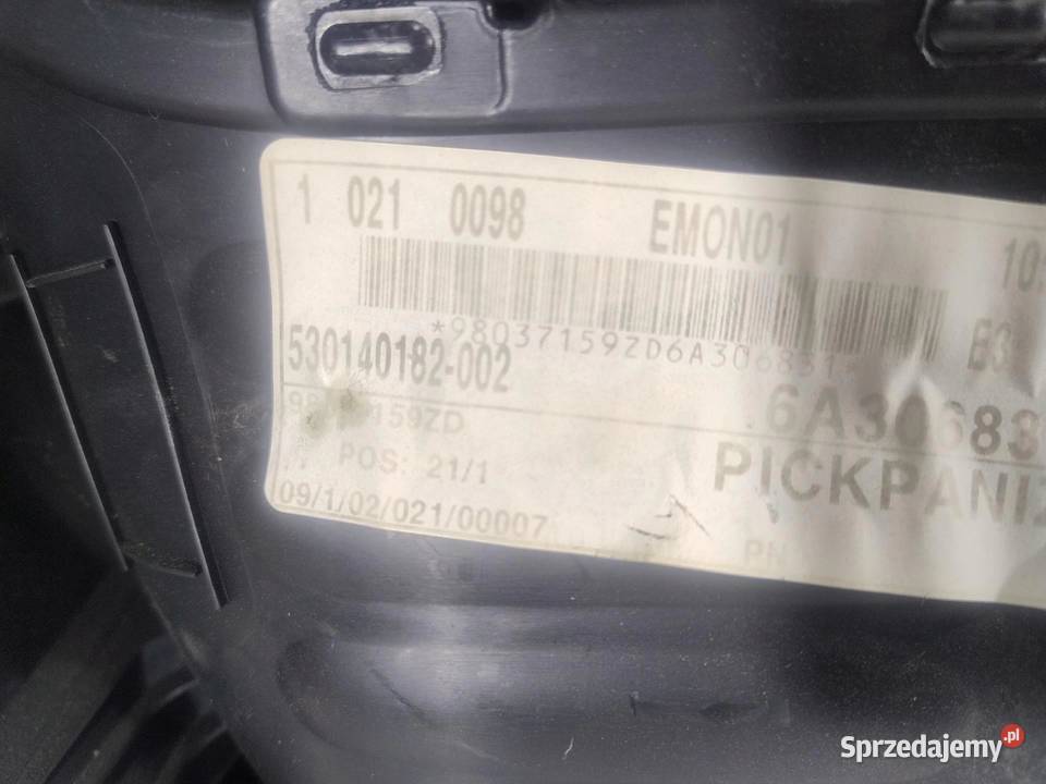 BOCZEK DRZWI LEWY PRZÓD CITROEN C4 CACTUS 12 THP osobowe
