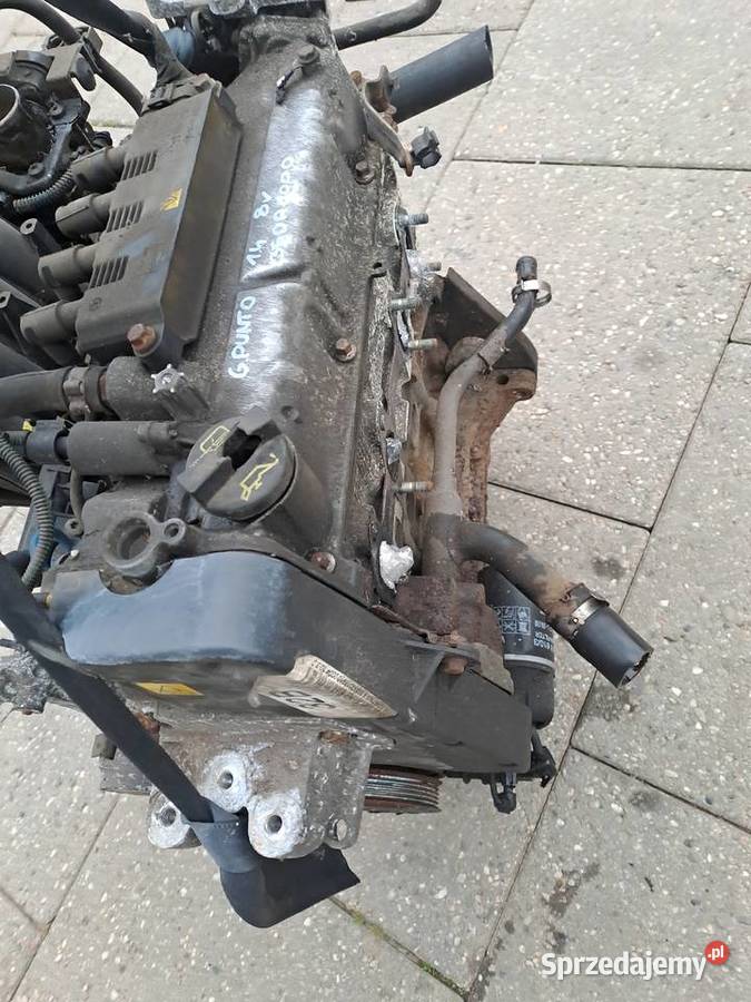 Fiat Grande Punto 14 8V silnik kompletny kod Jastrzębie-Zdrój