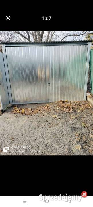 Sprzedam ocieplony garaż 3x5 ocynkowany 15m2 Górsk