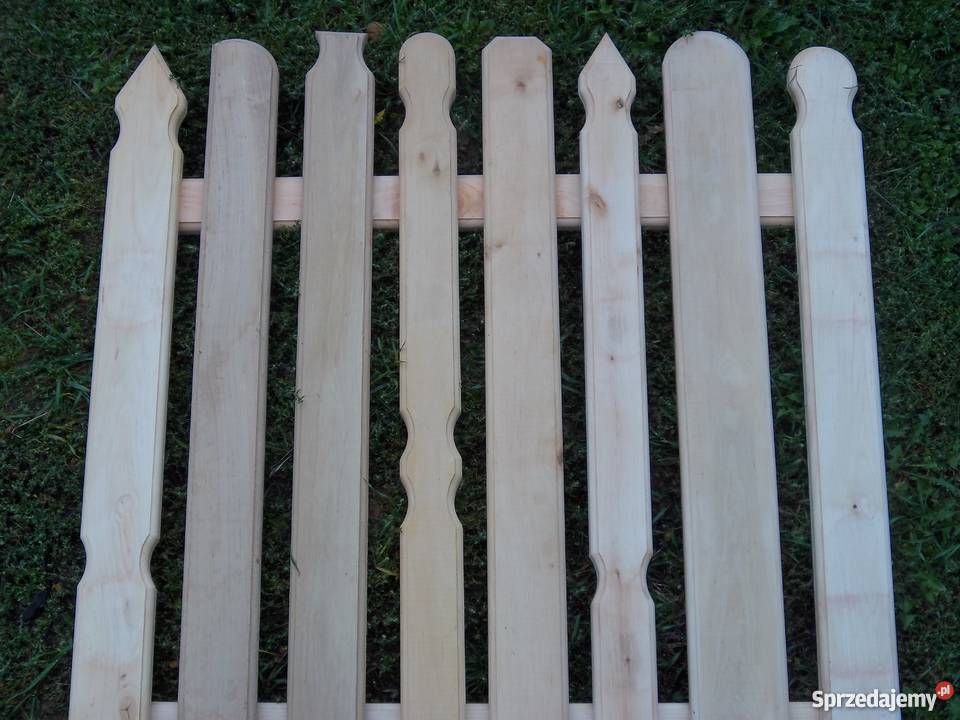 Sztachety olchowe Ogród Olszewka