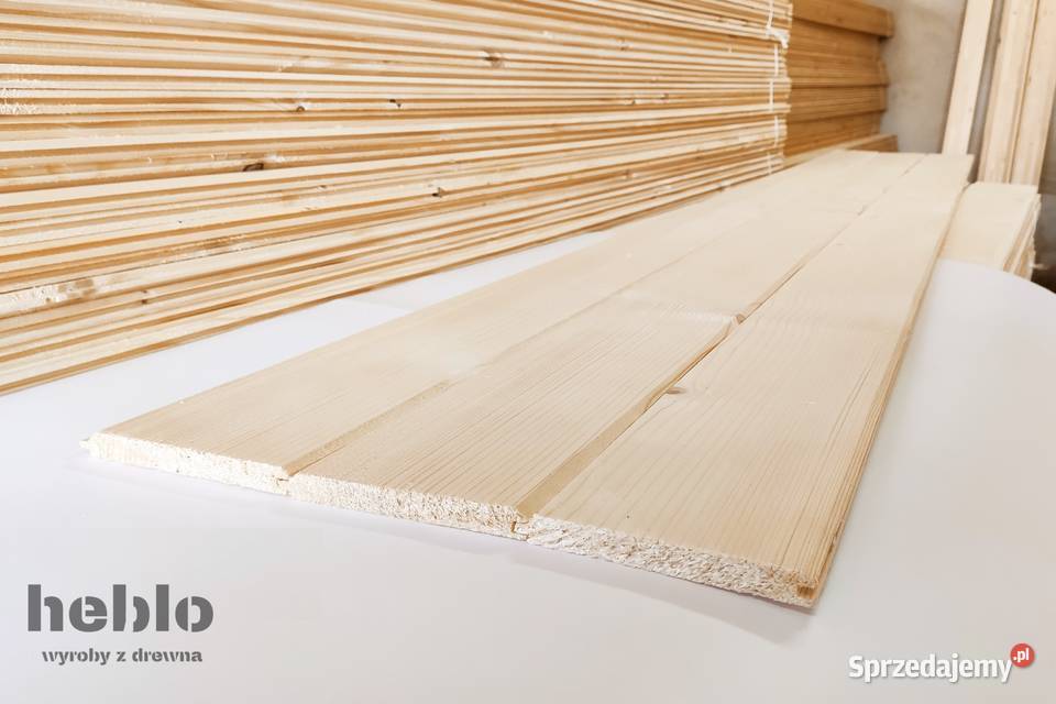 Podbitka świerkowa 12 x 15 deska elewacyjna wewnętrzne Lublin sprzedam