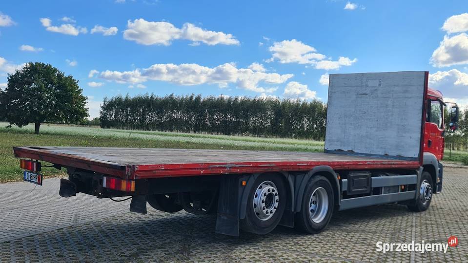 MAN TGA 26390 PLATFORMA dł 810 m KLIMATYZACJA sprowadzony Radom