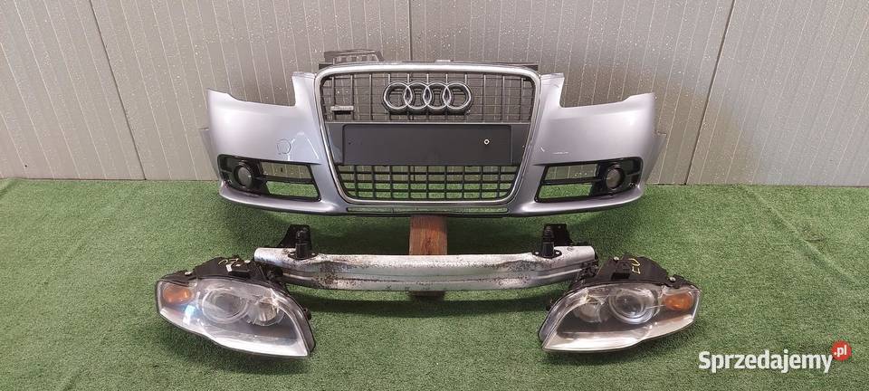 ZDERZAK PRZÓD AUDI A4 B7 SLINE LAK LY7H osobowe Międzychód
