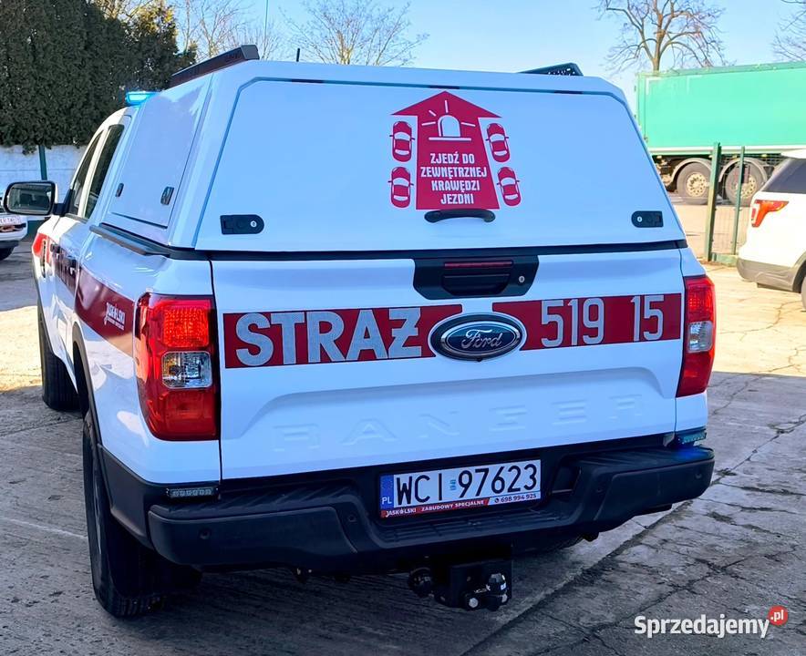 Ford RANGER Specjalny Pożarniczy STRAŻ POŻARNA mazowieckie Ciechanów sprzedam