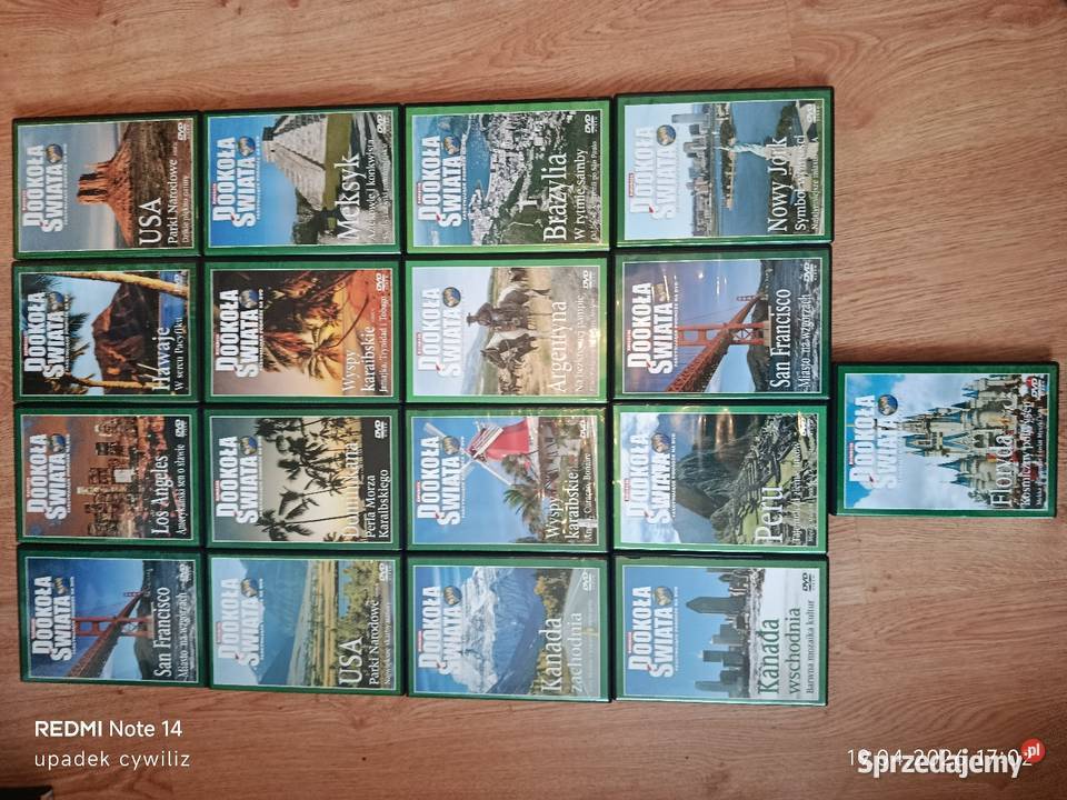 Dookoła świata płyty CD 65 sztuk śląskie Wodzisław Śląski