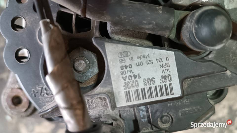 06f903023f 0124525091 ALTERNATOR VW GOLF 5 16 Radłów sprzedam