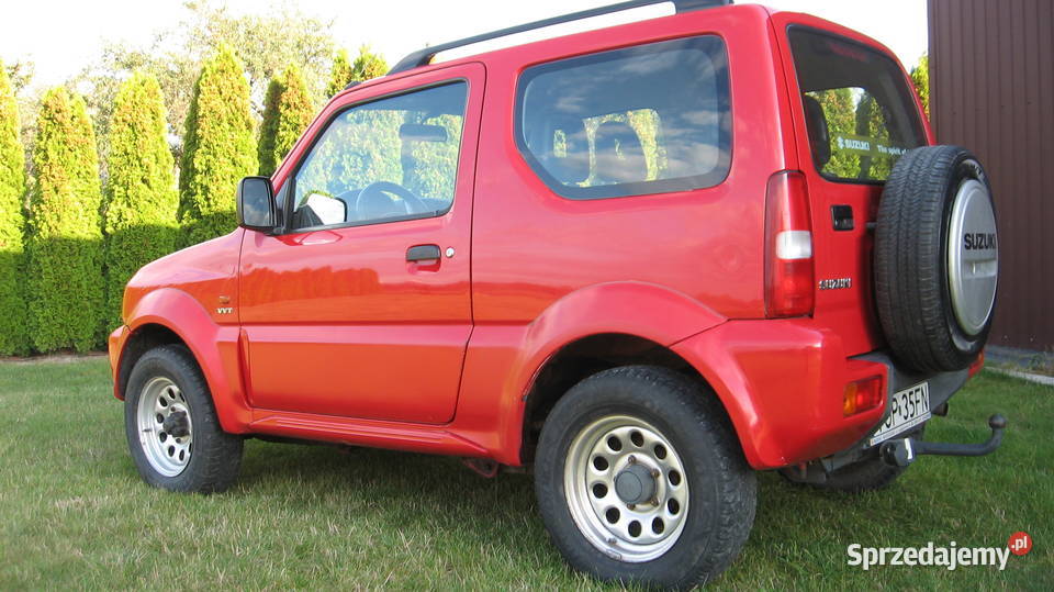 Suzuki Jimny 13 B 4X4 pełna 1300cm3 mazowieckie Solec nad Wisłą