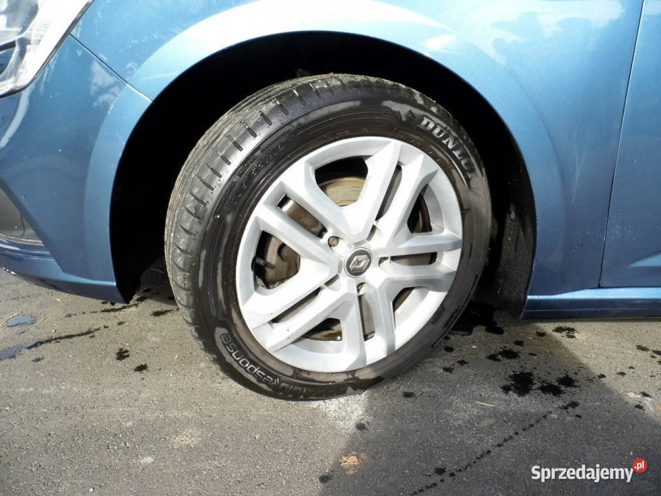 Renault Megane 16 salon polska IV 2016 niebieski łódzkie Łódź