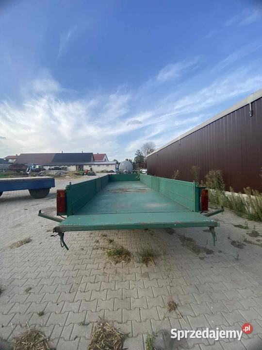 Przyczepa nieuszkodzony Obrytki sprzedam