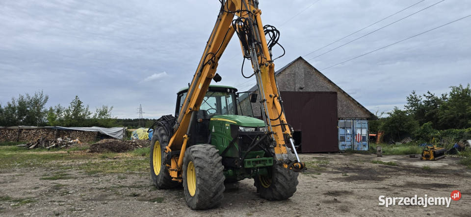 Ciągnik JOHN DEERE 6150M herder kosiarka na