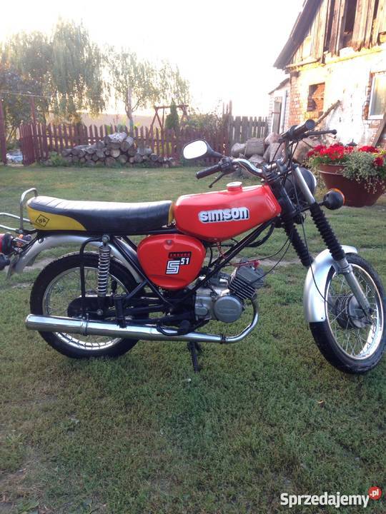 Simson s51 kujawsko-pomorskie Węgrowo