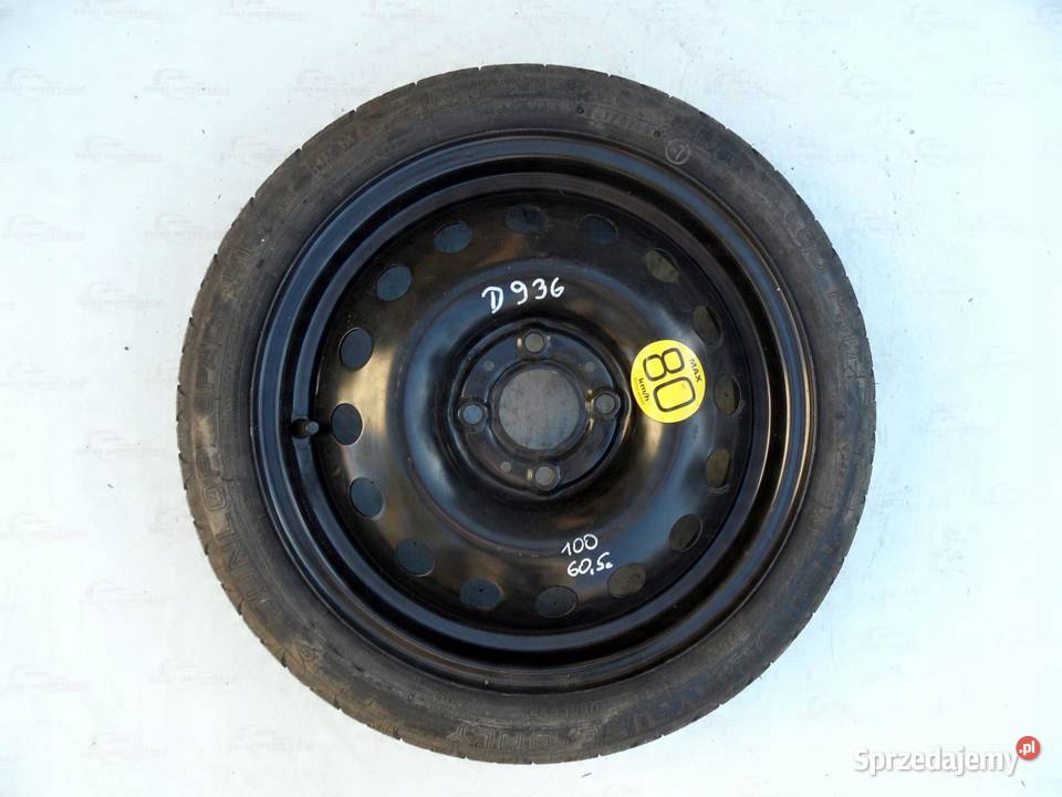 NISSAN koło dojazdowe 1257015 95M 4x100 Koła dojazdowe sprzedam