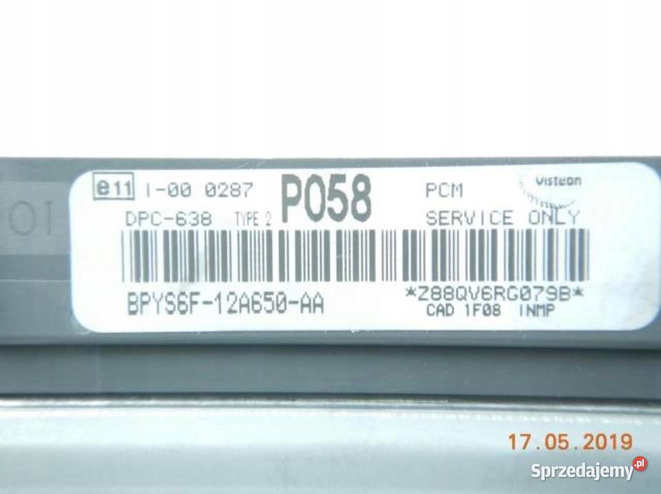 STEROWNIK SILNIKA FORD FIESTA 9502 FOCUS 9805