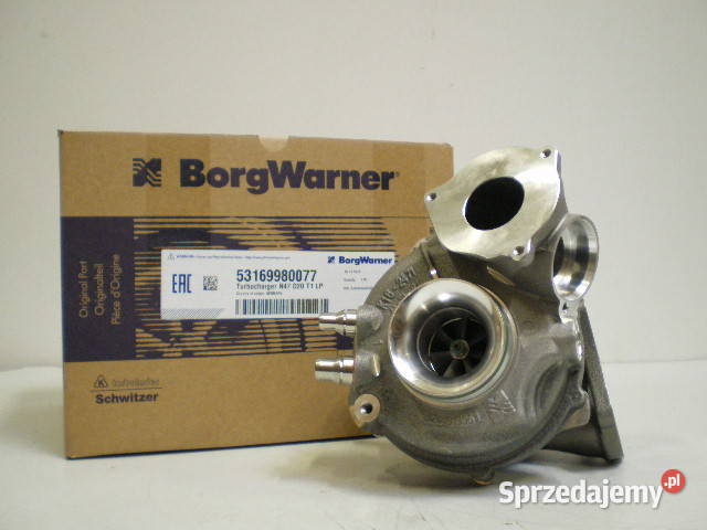 Nowa turbosprężarka BorgWarner KKK 53169980077 mazowieckie Siedlce