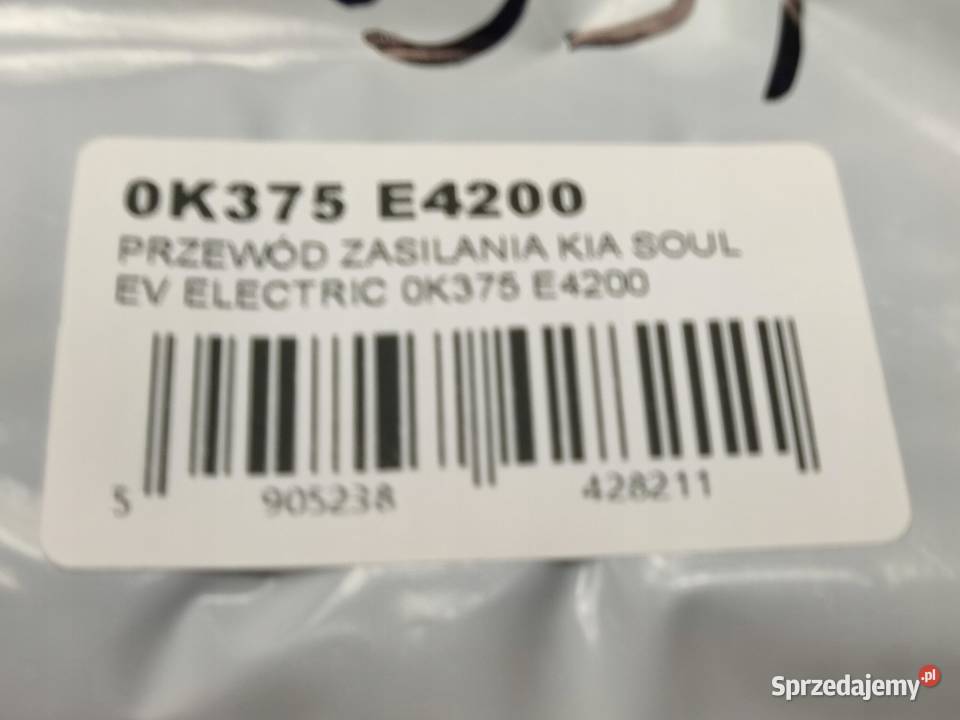 PRZEWÓD ZASILANIA KIA SOUL EVELECTRIC 0K375E4200