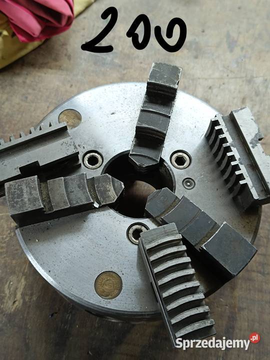 Uchwyt tokarski 200 Trzebunia