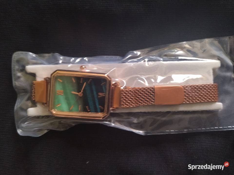 Zegarek damski nowy zielony Damskie Olsztyn