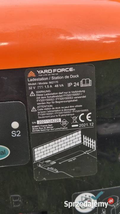 Robot koszący Yardforce NX60i Jelenia Góra sprzedam
