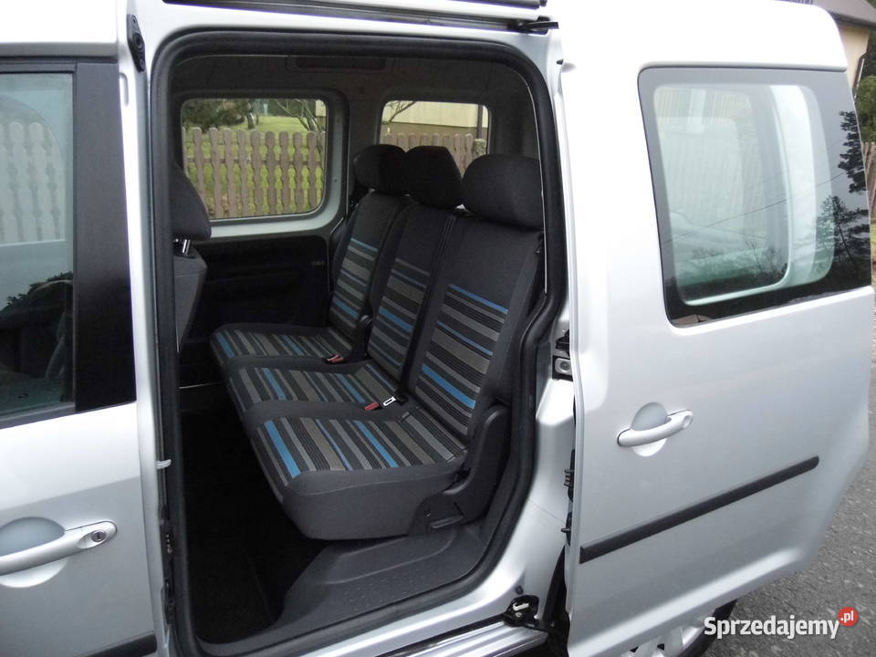 VW CADDY PIĘC OSÓB 2X ROZSUWANE DRZWI 16TDI radio Rudnik Wielki sprzedam