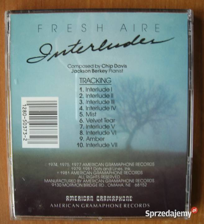 Fresh Aire Interludes Mannheim Steamroller Chip Kępice