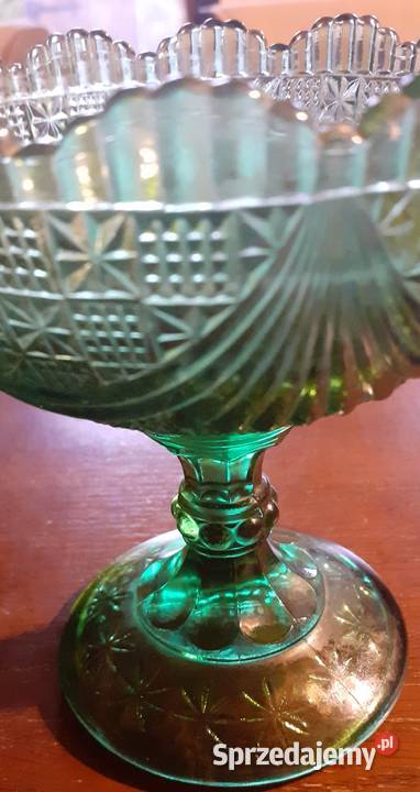 Cukiernica w kolorze szmaragdu z HSG Ząbkowice Antyki, Sztuka, Kolekcje Prusim