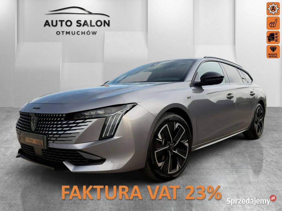 Peugeot 508 GT blis SKORA acc MATRIX LED kamery czujnik martwego pola opolskie Otmuchów