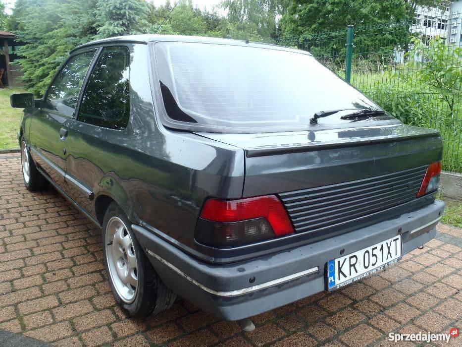 Peugeot 309 19 GTi 109 automat sekwencja 2/3 Kraków