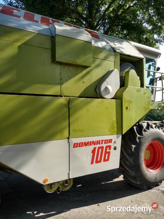 Claas dominator 106 mega Czujniki strat ziarna Powalina