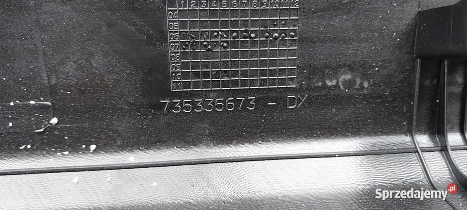 Listwa progowa wewnętrzna prawa Fiat Grande