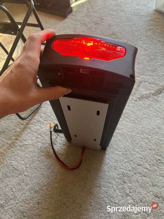 Akumulator rowerowy bateria z bagażnikiem 52v Części i akcesoria Lublin