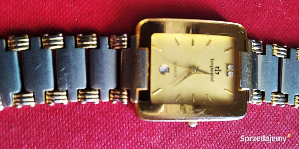 Damski klasyczny zegarek Imperial 22K gold na rękę Zegarki Mińsk Mazowiecki