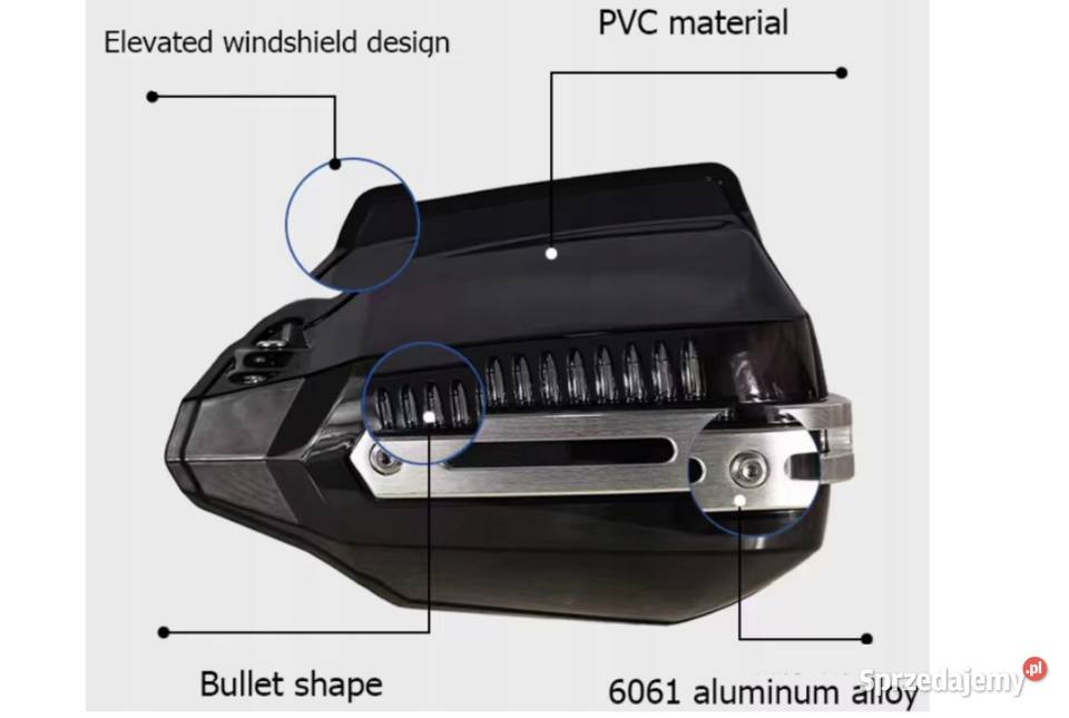 HANDBARY OSŁONY DŁONI DO MOTOCYKLA Sosnowiec sprzedam