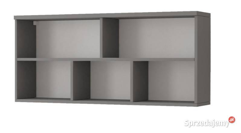 Półka wisząca BIAŁA SONOMA SZARA Rybnik