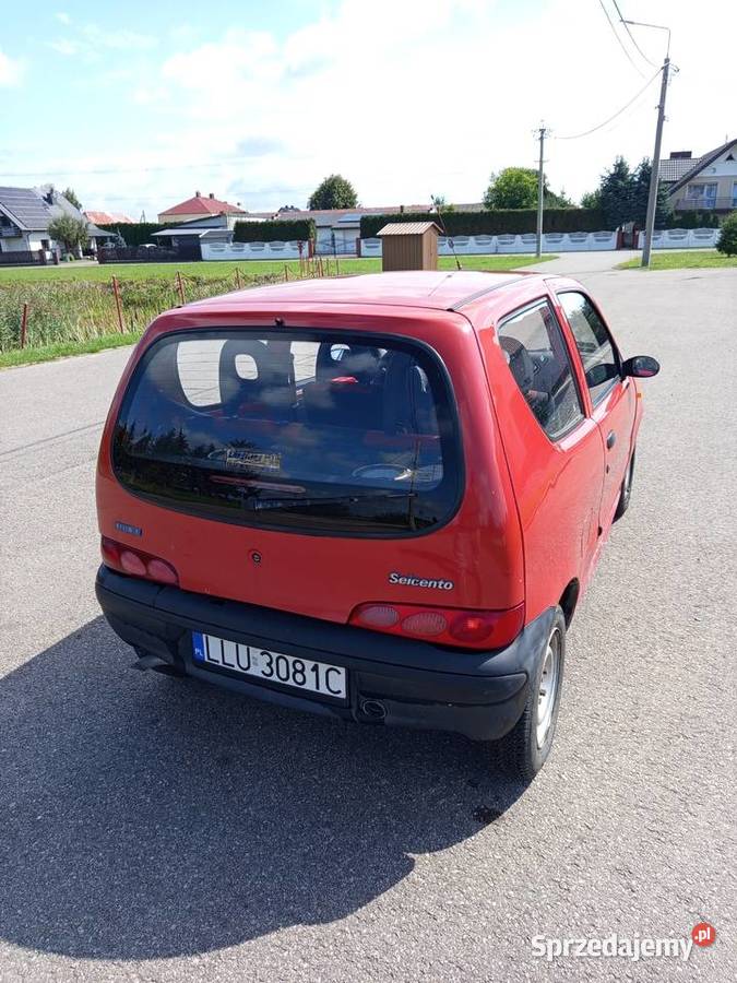 Fiat Seicento Rok produkcji 2003 Łuków