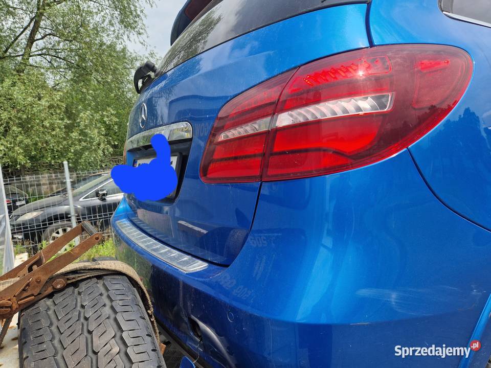 Mercedes B250e elektryczny bez silnika Pisarzowa