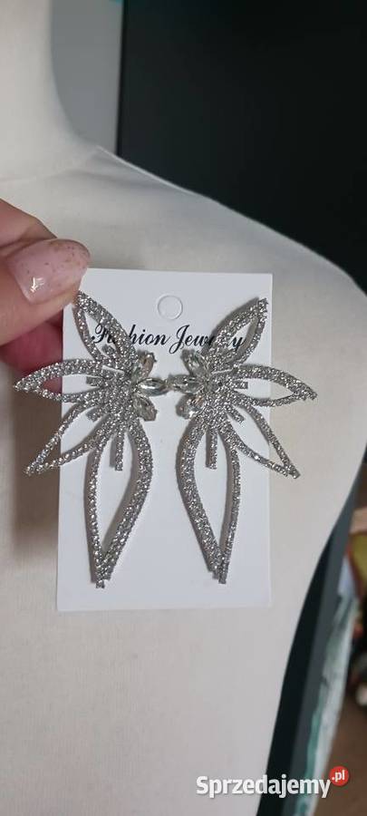 Kolczyki ala skrzydła kujawsko-pomorskie Ostrowąs